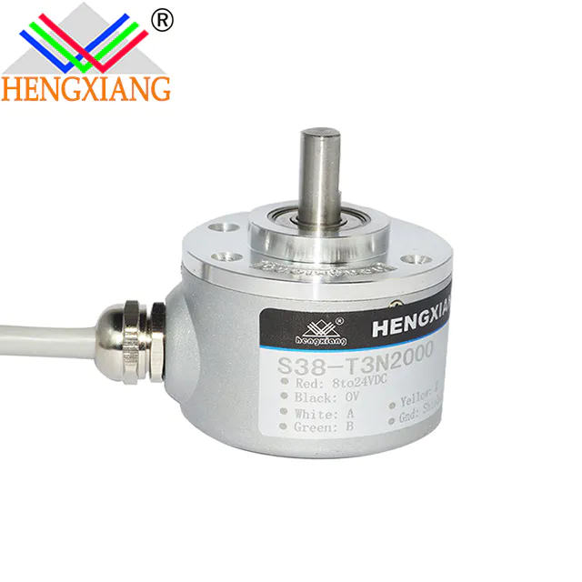 product-HENGXIANG-S38 Incremental Rotary Encoder 8192ppr 10000ppr 16384ppr Pulse encoder-img