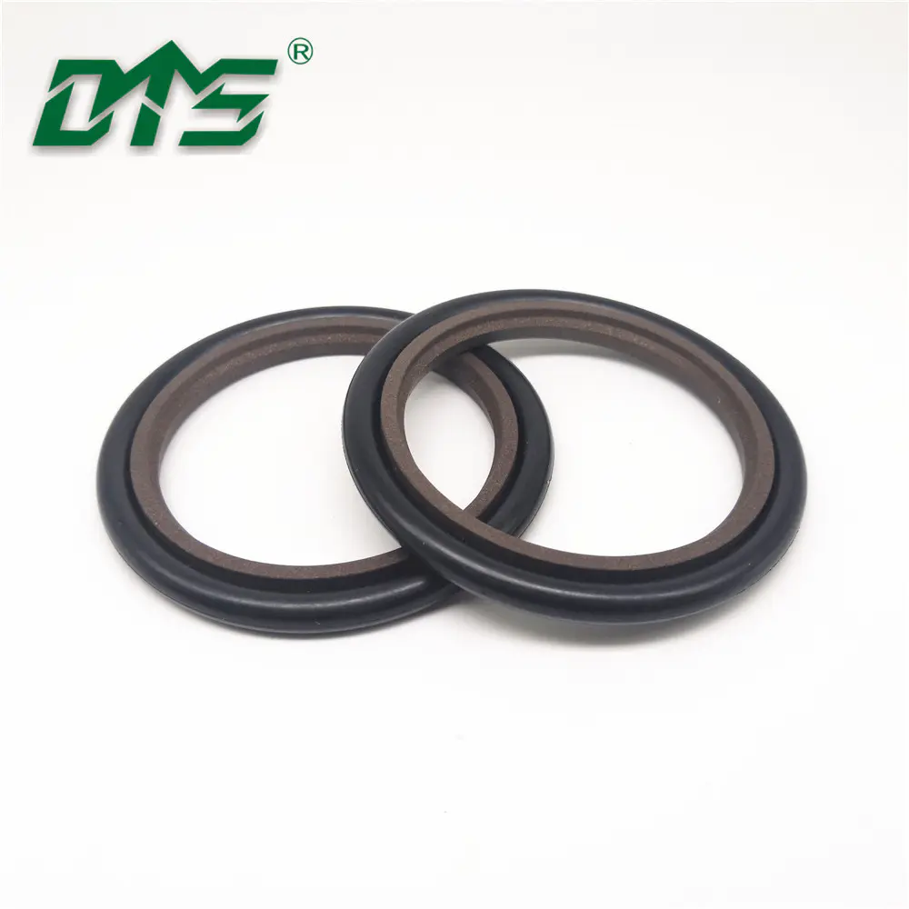 construction machinery excavator hydraulic HBTS rod step seal with nbr o ring