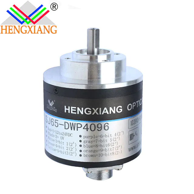 Hengxiang optical absolute encoder SJ65 Angle Sensor Absolute Rotary Encoder Textile Machine Price CCW PNP