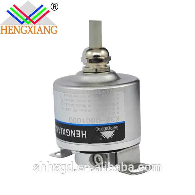 product-HENGXIANG-K38 hollow shaft blind hole 8mm A+B+Z+NPN 600ppr DC5 encoder hohner replacement fa