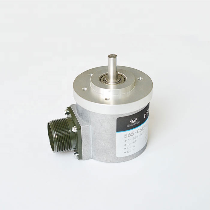 shanghai hengxiang encoder S65 Position Sensor/Rotary Sensor Solid Shaft 1024/2048 ppr difference output