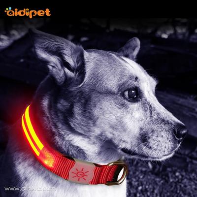 Wholesale Custom Led Portable Fashionable Dog Collar for Pet Dogs