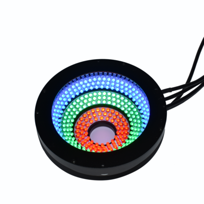 Mini 5mp cmos camera microscope low angle ring light industrial