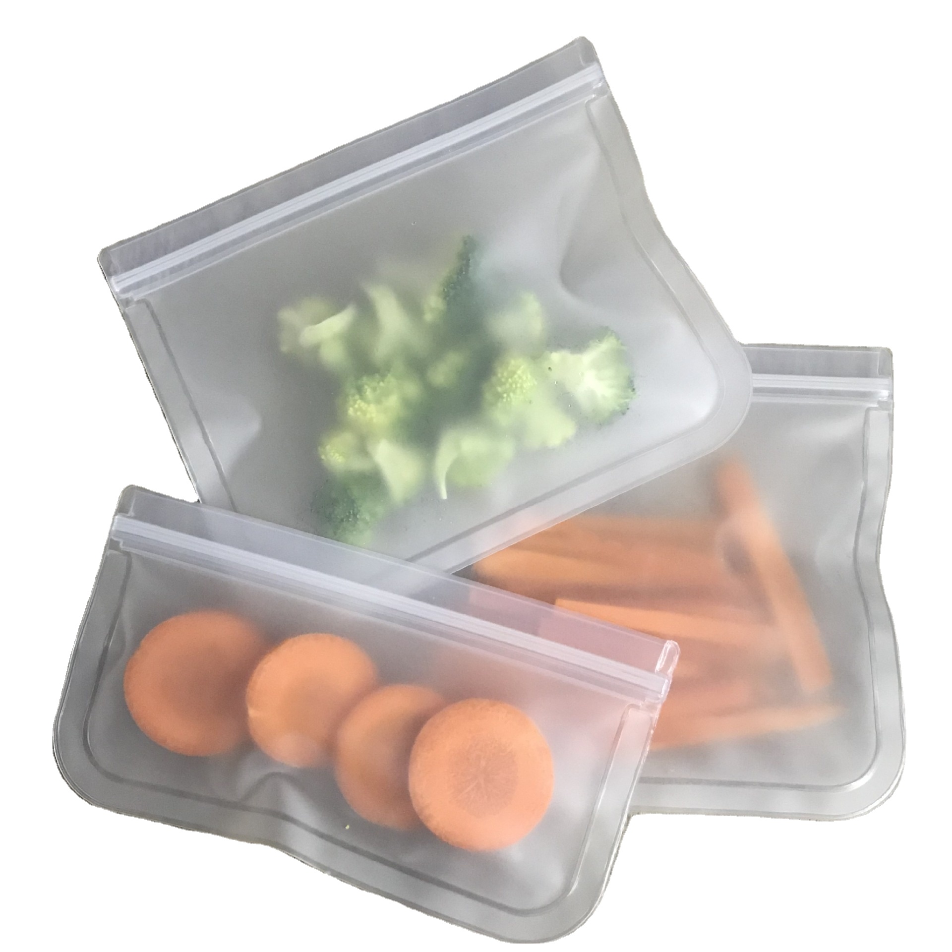 PEVA Reusable Peva Food Storage Bag 500ML