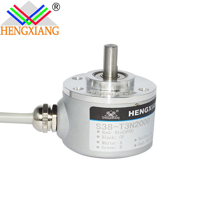 5mm shaft rotary encoder Optical Encoder Applied To Pipe Machine 1024 Pulse Rotary OIS38-2500C/T-C3