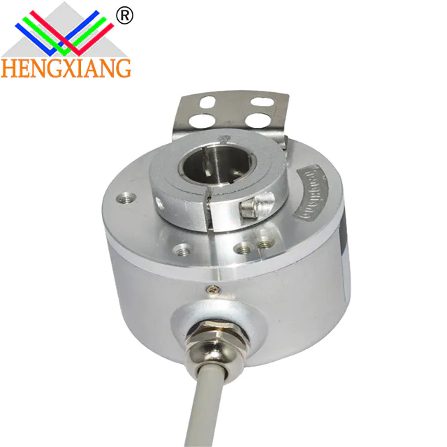 product-HENGXIANG-K50 hengxiang end shaft hole 12mm 2048 PPR Hollow Shaft Rotary Encoder 10000 line 