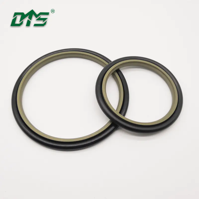 Single Acting Rubber Energized Plastic FacedSeal step seal for hydraulic sealing