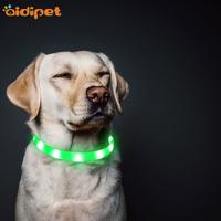 Silicone flashing style Waterproofled dog collar