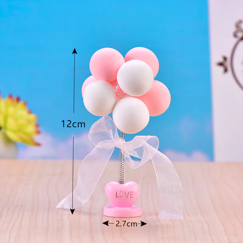 Baking Cake Decoration Color Balloon Resin Crafts Car Decoration Mini Balloon ShootingProps