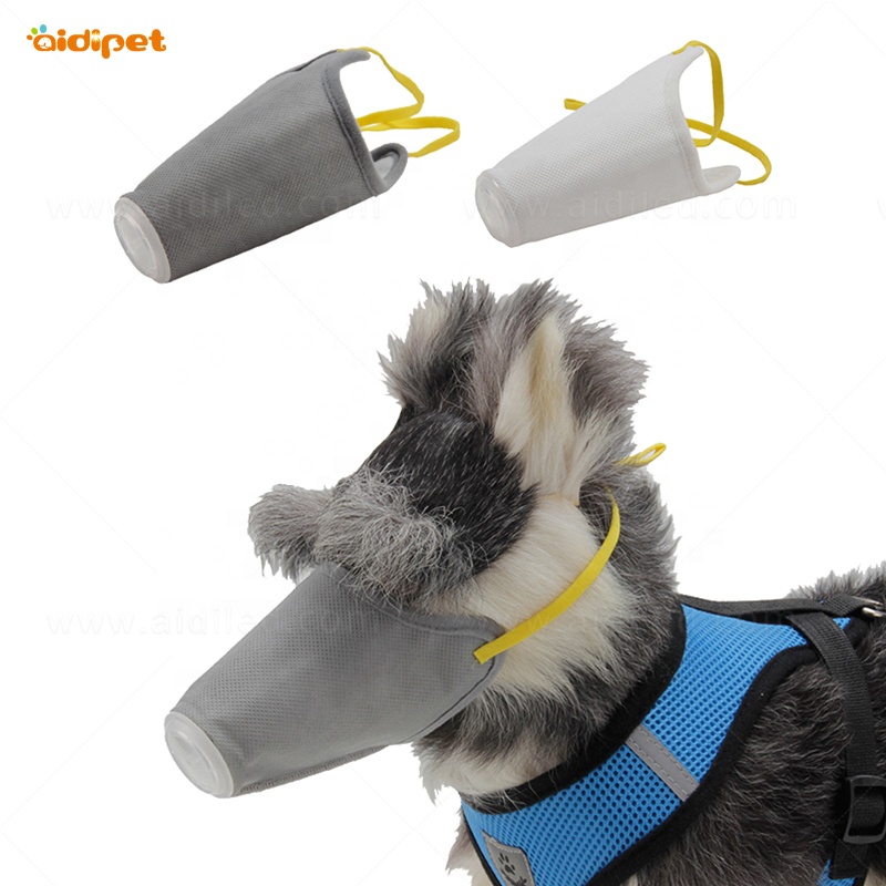 Pet Dog Protective Mask for Dog Safety Three Layers Mask for Dog Walking with Breathing Valve