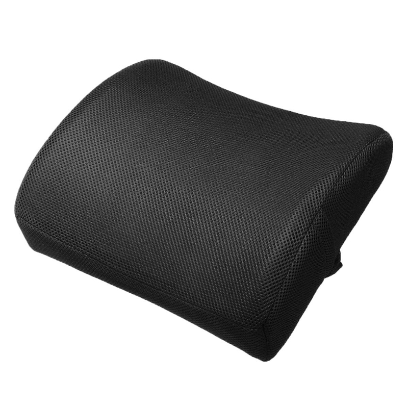 6 Color Soft Memory Foam Car Seat Winter Pillows Lumbar Support Back Massager Waist Cushion For Chairs Home Office Relieve Pain