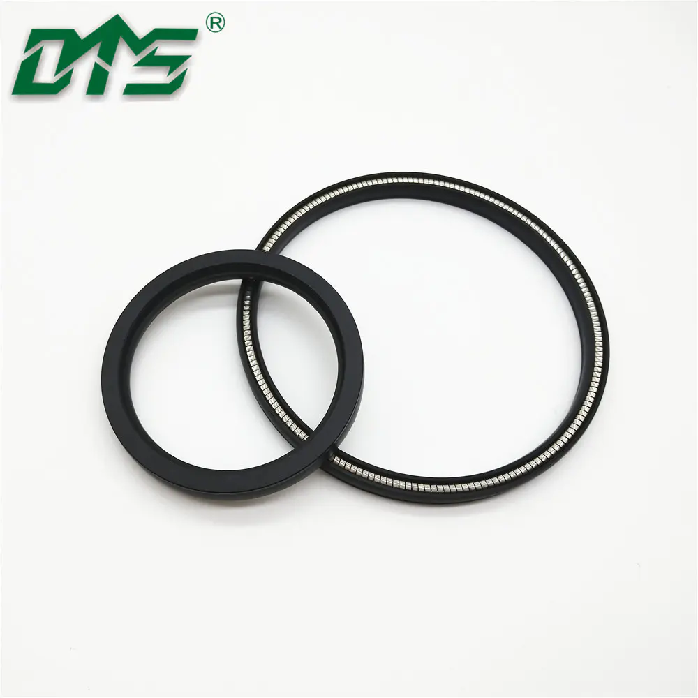 PTFE/UHMWPE/PEEK Spring energized Hydraulic Oil Seal Ring