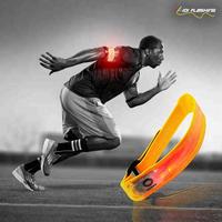 High Quality Elastic Custom Print Reflective Running Sport Led Armband