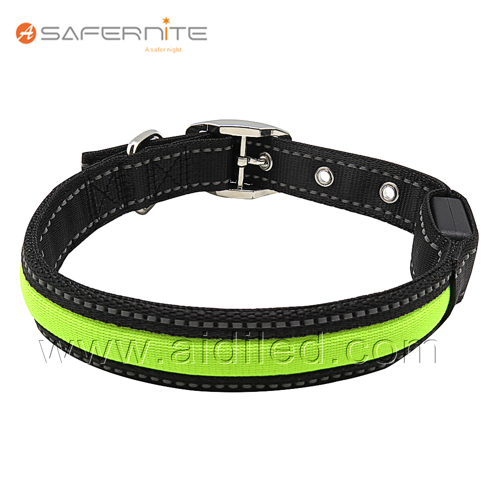 Pet Accessory Fashioned Flashing Remarkable Security Led Dog Collars Wholesale