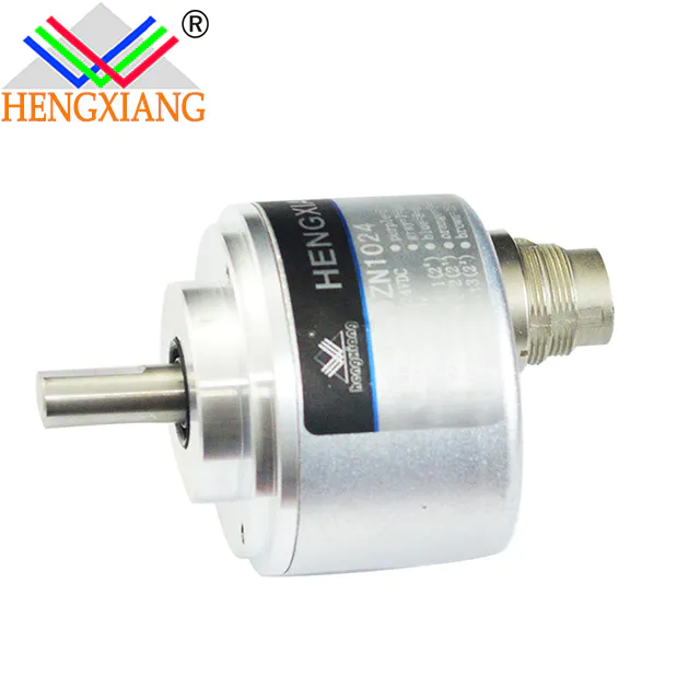 solid shaft 58mm Solid Shaft Rotary 5000 PPR Incremental Optical Encoder 360 pulse 360ppr ABZA-B-Z-phase