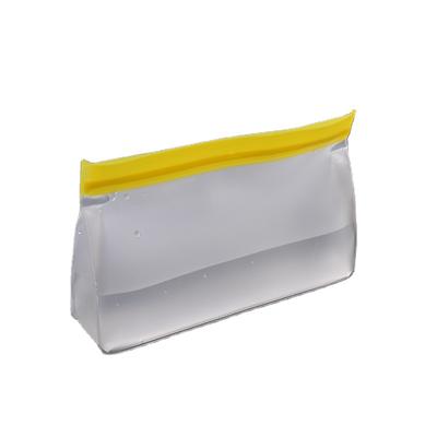 Wholesale translucent frosted washable reusable peva food packing storage bag Different Size