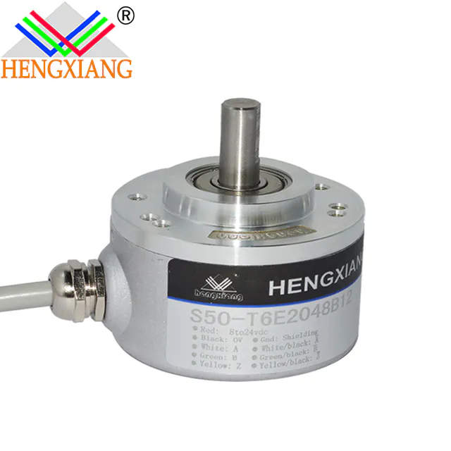 10mm solid shaft S50 high quality incremental rotary encoder 20000 pulse 20000ppr line driver,DC5V,A+/B+/Z+/A-/B-/Z-