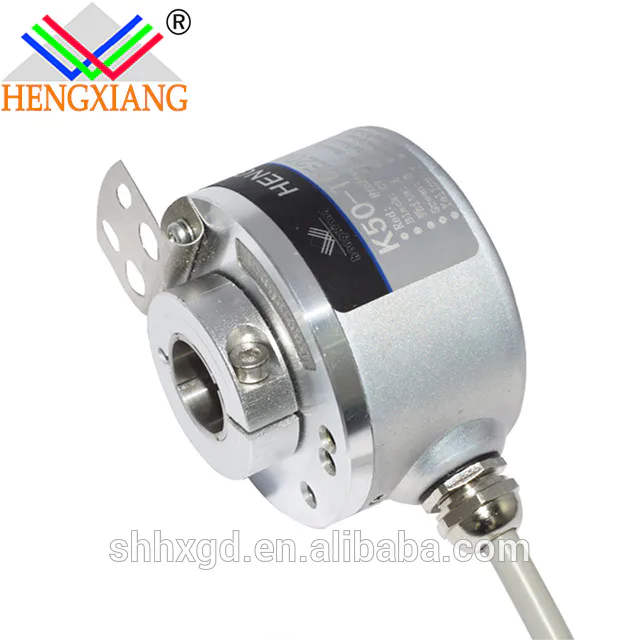 product-K50 hollow shaft encoder motor dc 12v 24v encoder gear motor-HENGXIANG-img-1
