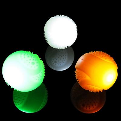 2017 New Design USB Rechargeable Silicone Pet Ball Motion Sensor Dog Toys