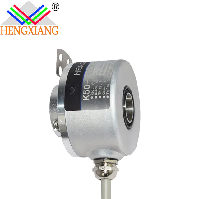 K50 5000ppr optical encoder counter hollow shaft encoider position sensor