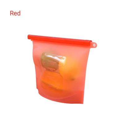 Best Price Reusable Microwaveable Silicone Food Storage Bag Airtight Set