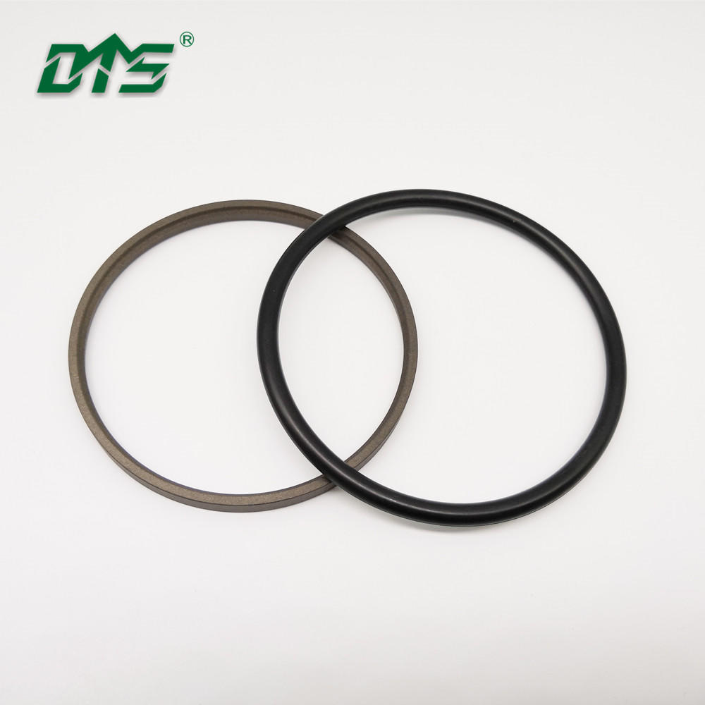 hydraulic cylinder bronze rod step oil PTFE sealwith rubber o ring