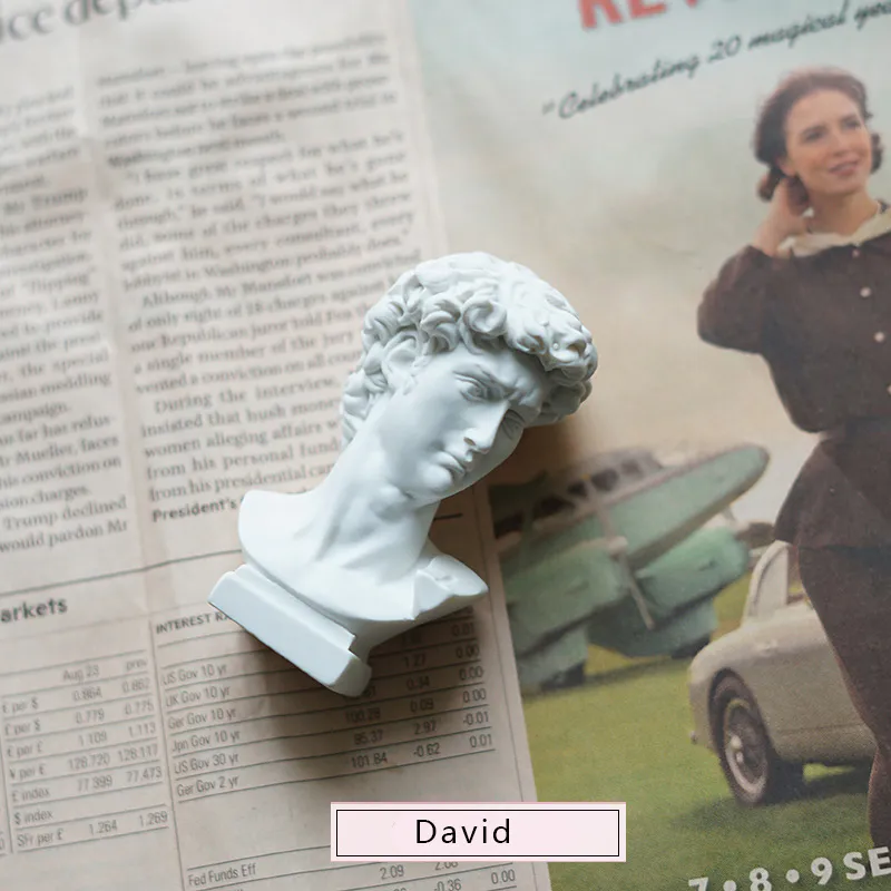 Sculpture Decor Resin for Sale Mini Face Crown Goddess Sculpture People Statue Modern Sculpture