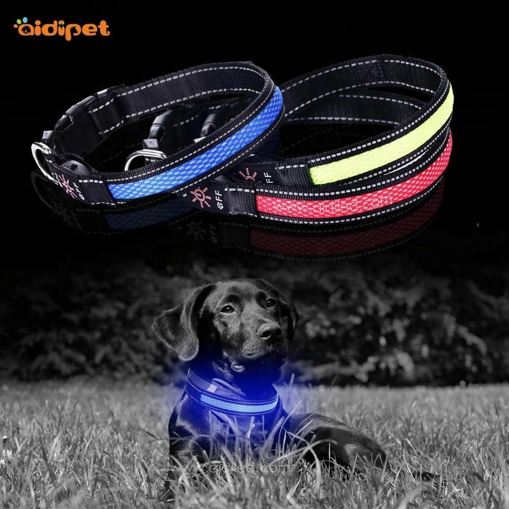 Promotion Product Save $1000 Led Glowing Rechargeable Dog Collar