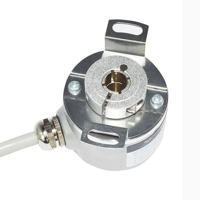 product-HENGXIANG-5mm rotary encoder K38 Hollow Shaft 37mm Displacement Encoder push pull circuit DC