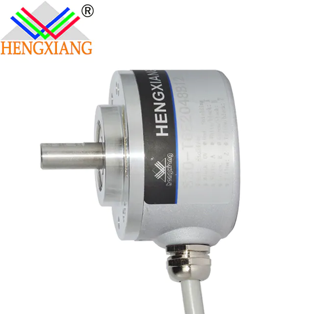Hengxiang encoder S50 24V DC Motor Incremental Rotary Encoder 1024 pulse 1024ppr 1 wire