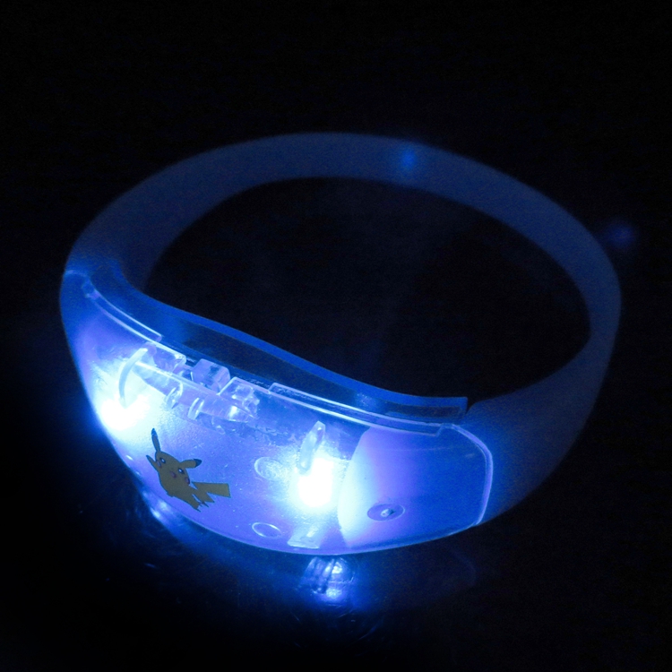 New Motion Activated Sound Activated LED Bracelet Silicone Concert Luminous Wristband
