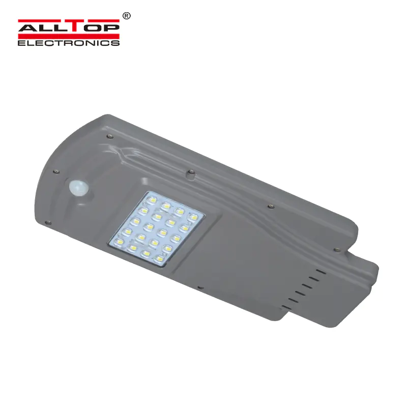 ALLTOP IP65 waterproof bridgelux smd aluminum 20w 40w 60w all in one solar led street light