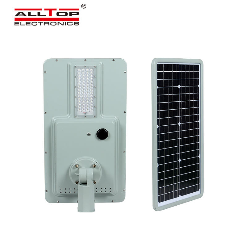 ALLTOP High luminary outdoor lighting intelligent sensor ip65 smd 40w 60w 120w 180w integrated all in one solar led street light