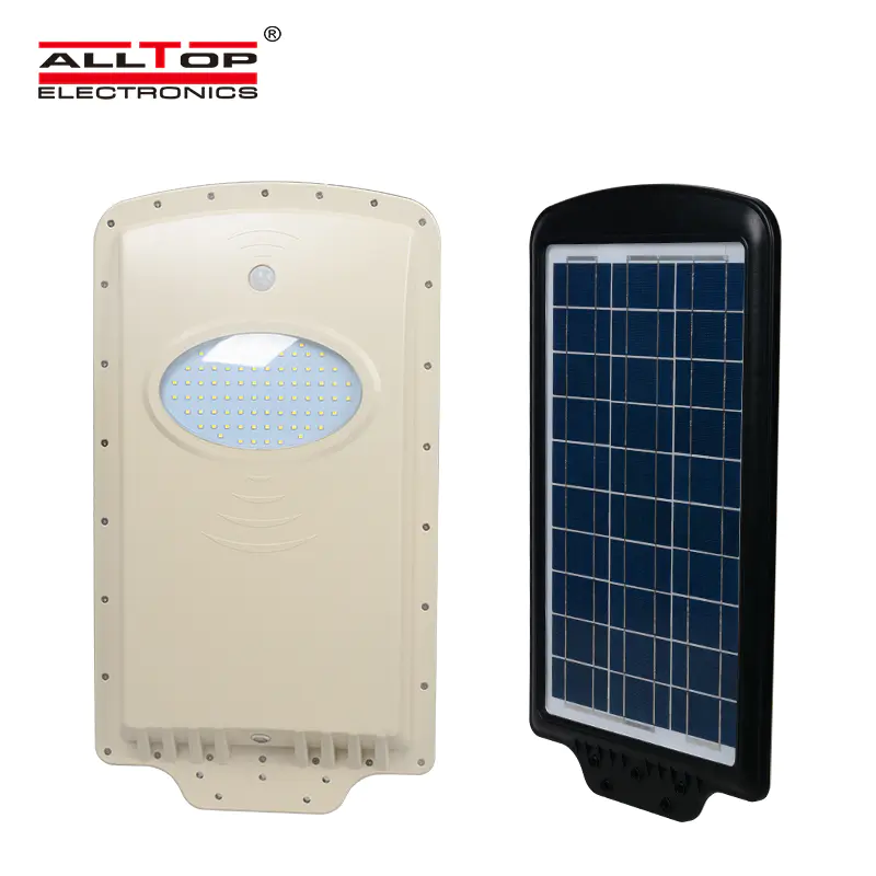 Factory price bridgelux ip65 waterproof outdoor 6 12 watt solar led street lamp