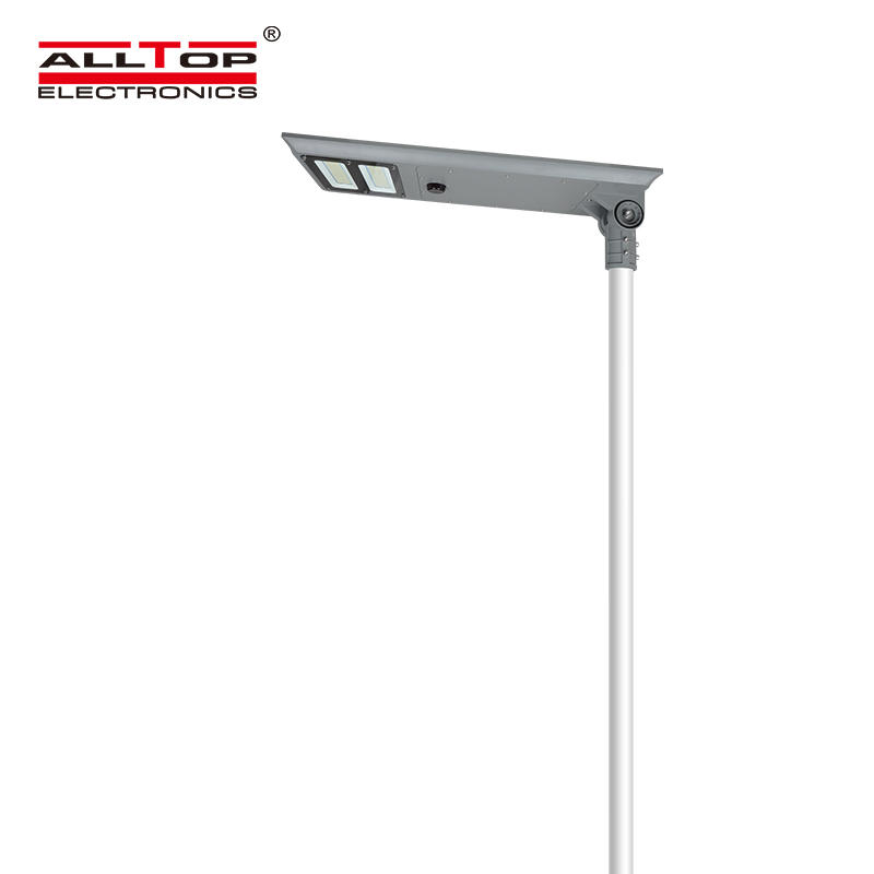 ALLTOP Integrated motion sensor IP65 outdoor 40w 60w 100w all in one solar led street light price