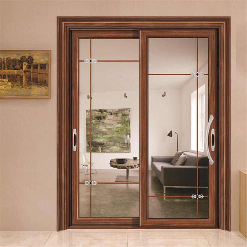 Fashion Durable Sliding Glass Door handle Sliding Door for Bedroom