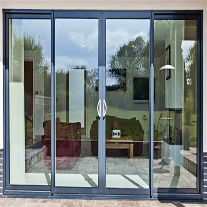 6mm Single Glass Easy to Install Thermal Insulation Aluminum Sliding Door Manufacturer