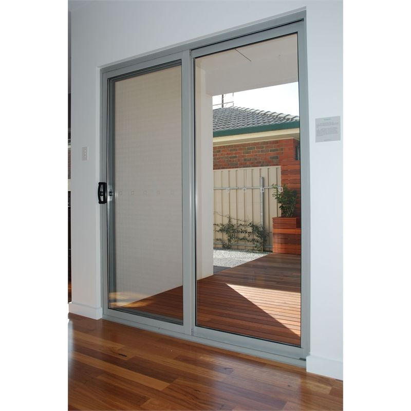 Factory Price Aluminum Alloy Powder Coated Glass Sliding Door For bedroom