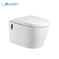 Sanitary ware white p-trap 180mm ceramic wall hung toilet dimensions