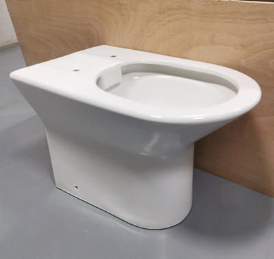 Chinese bathroom ceramic rimless back to wall floor mounted toilets