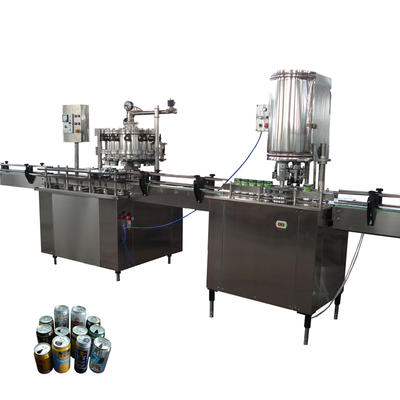 Canned beverage production line