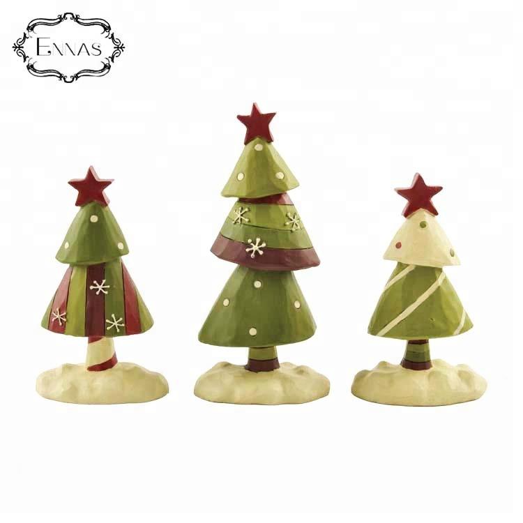 Wholesale suppliers polyresin christmas tree ornaments