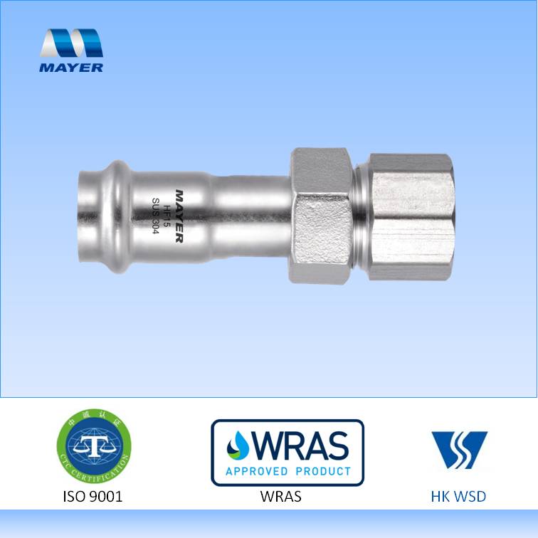 Good quality male female union fitting stainless steel 304