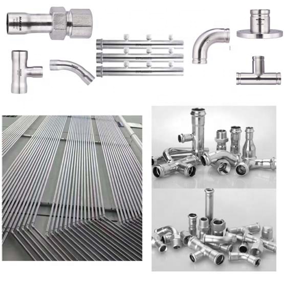 Factory Direct sales high qualityPipe Fittings 90 Degreefemale Elbow/Bend ss304/316l V profile