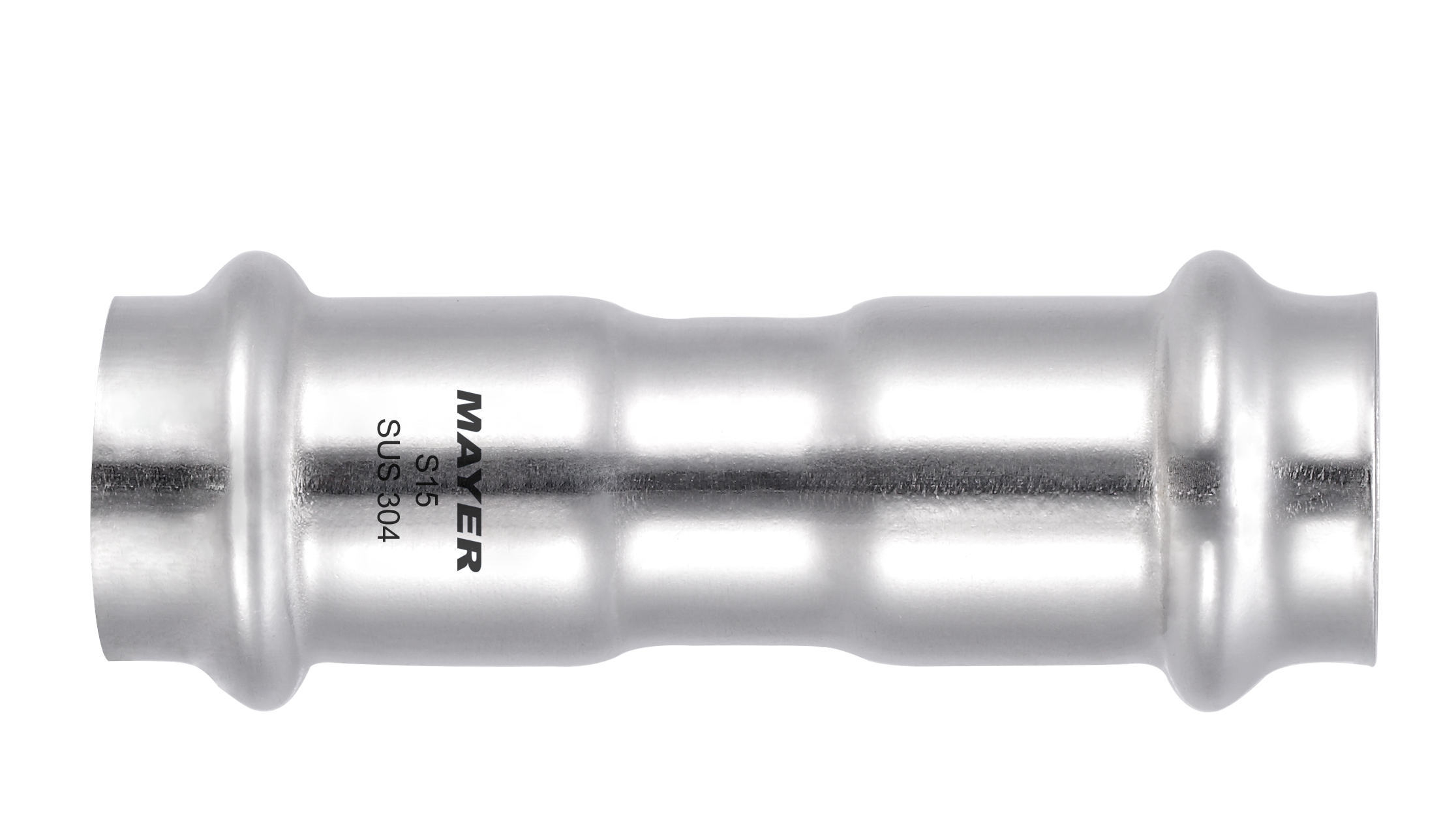 wholesale stainless steel press pipe fitting-equal couplings V profile adaptor