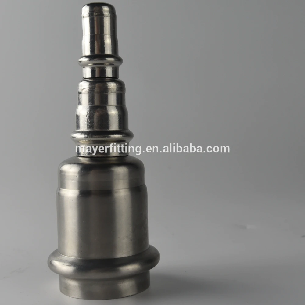 Sanitary Fitting Stainless Steel stop end cap 304 for plumbing system