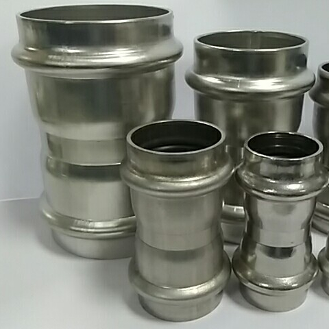 Inox Press Fitting, compressed air pipes and fittings