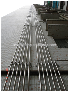 Stainless Press Fitting Plain End Reducer M Type Coupling 28x22mm