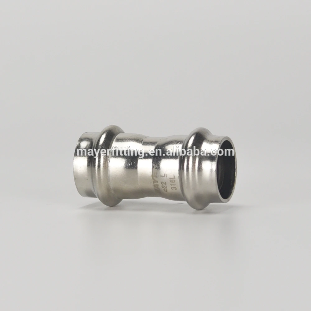 hot sale press coupling fitting philippine stainless steel 304/316L