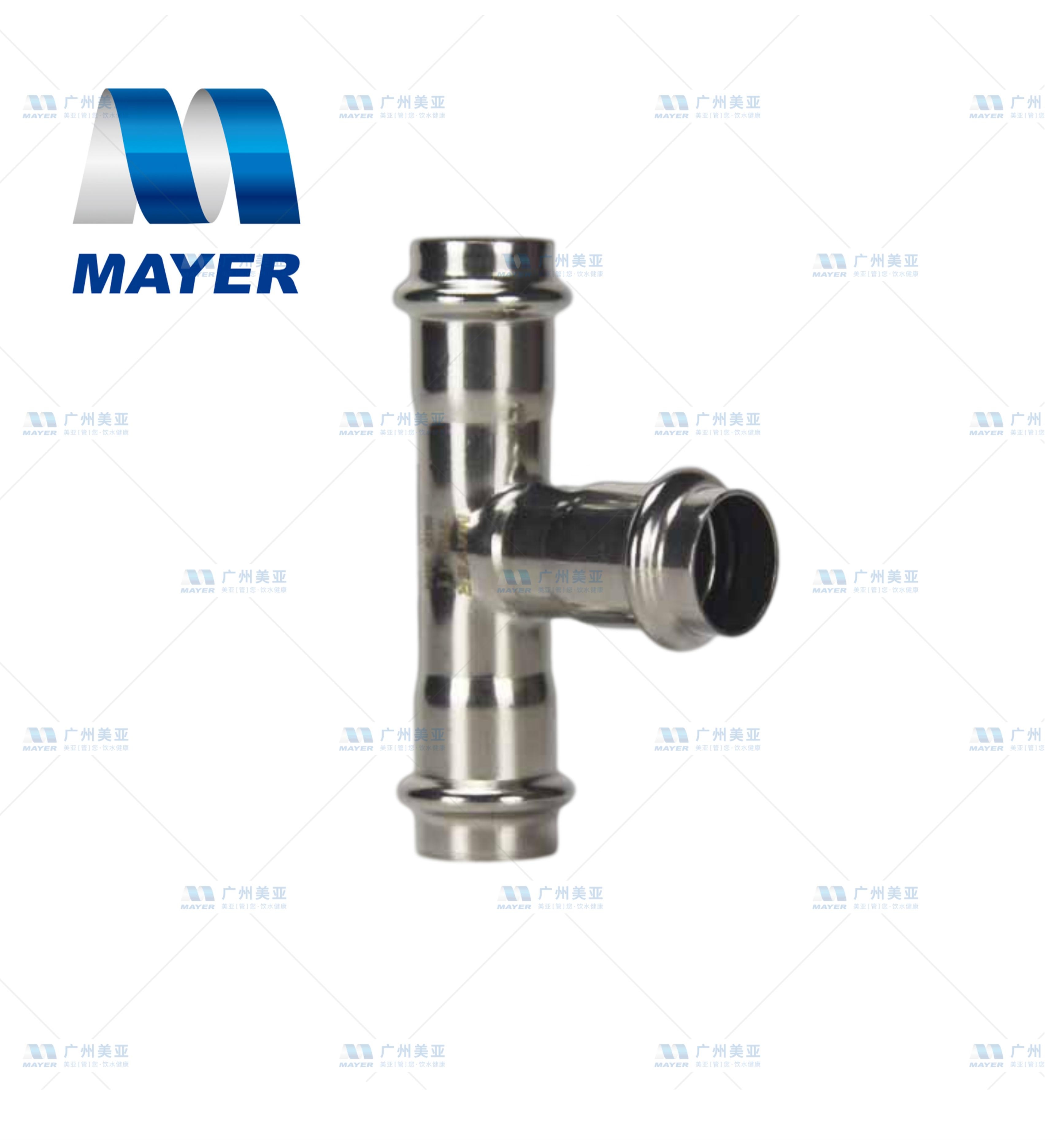 ss 304/316 stainless steel tee fittings factory direct sales quality guarantee price competitively